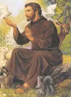 Obrazek przedstawiający św. Franciszka